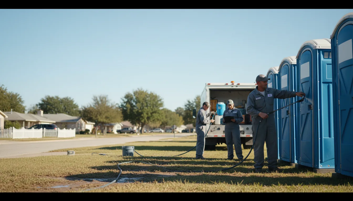 Long-Term Portable Toilet Rental in Deland, FL near me